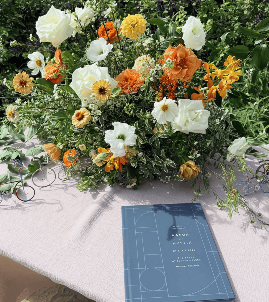 Austin and Aaron wedding in Monterey
