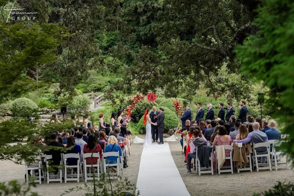 Beautiful Intimate Wedding of Christy and Gabe at Japanese Hakone Garden @ju.ju.bbb @toanven