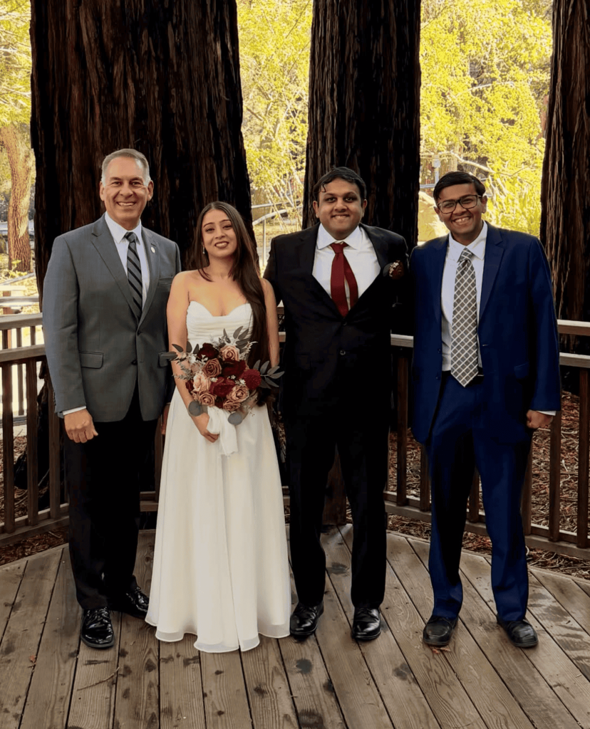 Shreya and Nipun wedding in the Santa Cruz Mountains